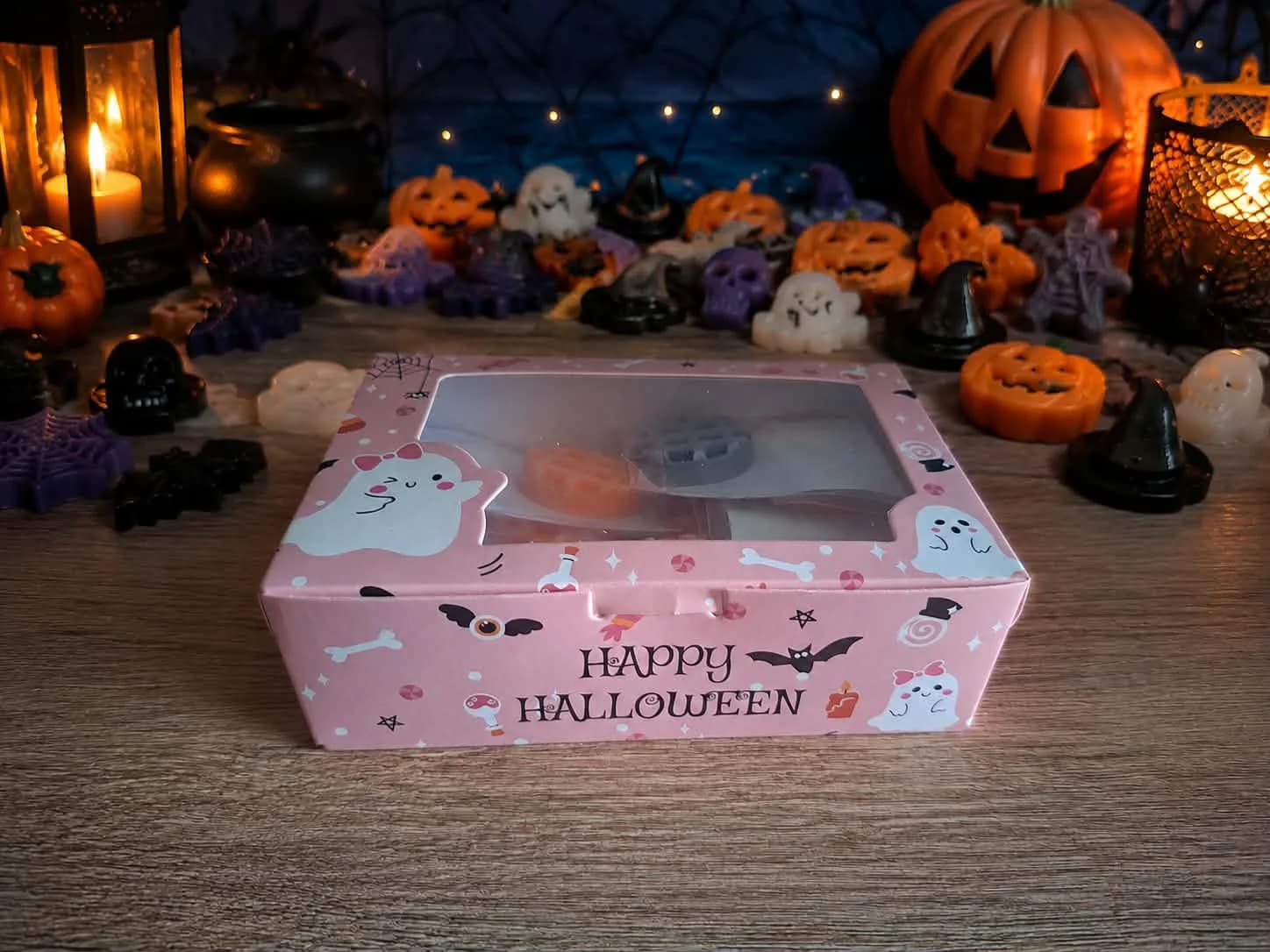box fondants parfumées spécial halloween